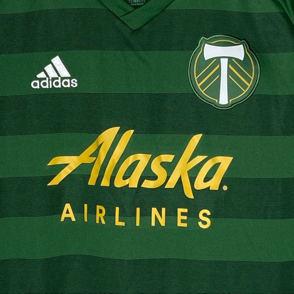 Adidas Portland Timbers Home Green Soccer Jersey - Picture 2 of 13